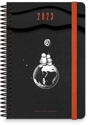 Gıpta Astro 2023 Günlük Spiralli Ajanda 17x24