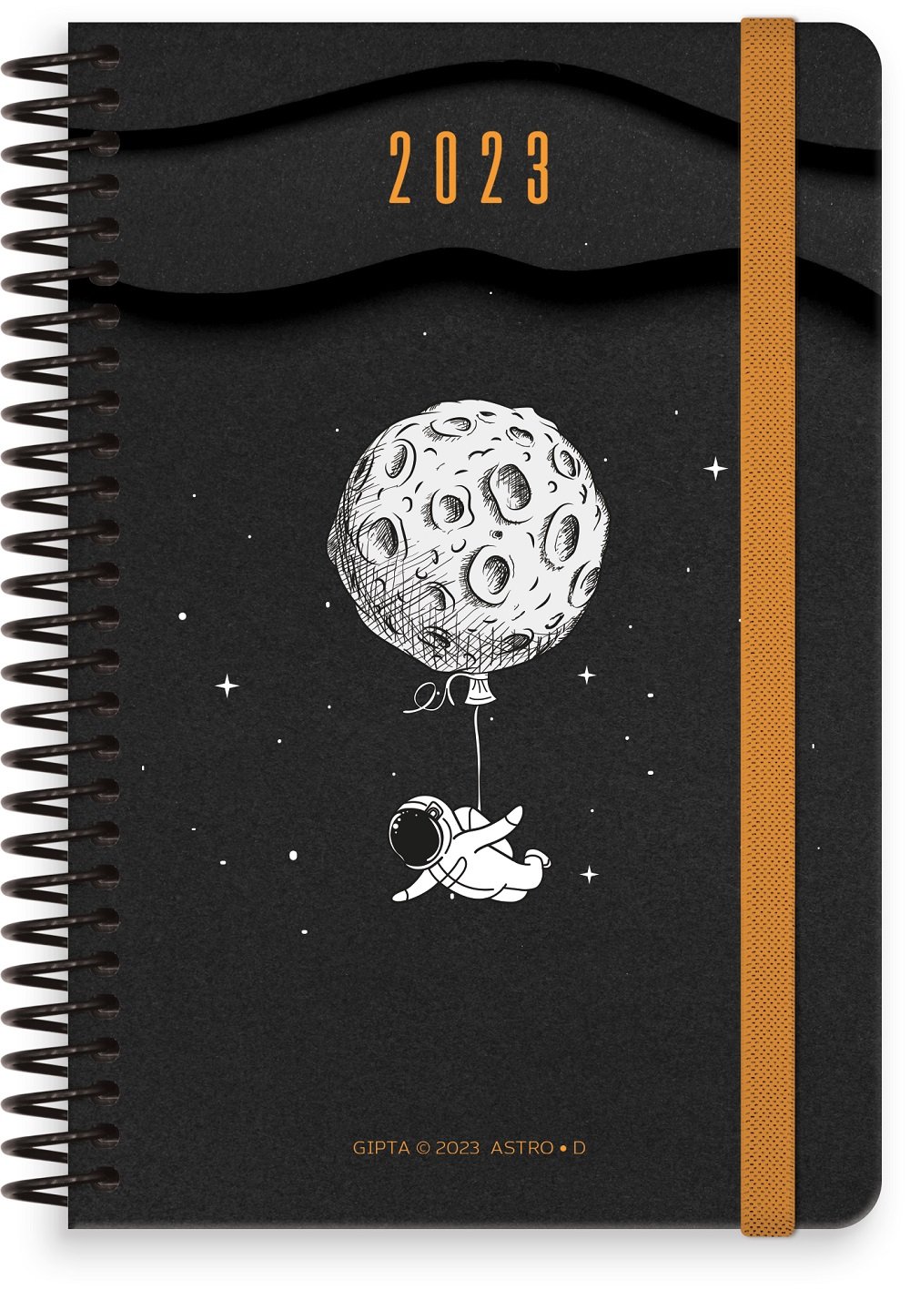 Gıpta Astro 2023 Günlük Spiralli Ajanda 17x24