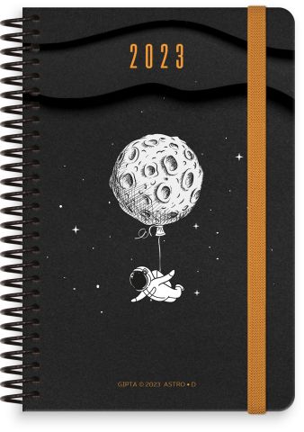Gıpta Astro 2023 Günlük Spiralli Ajanda 17x24
