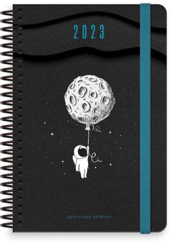 Gıpta Astro 2023 Günlük Spiralli Ajanda 17x24