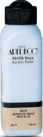 Artdeco Akrilik Boya 140 ML Boncuk Mavi Y-070R-3014