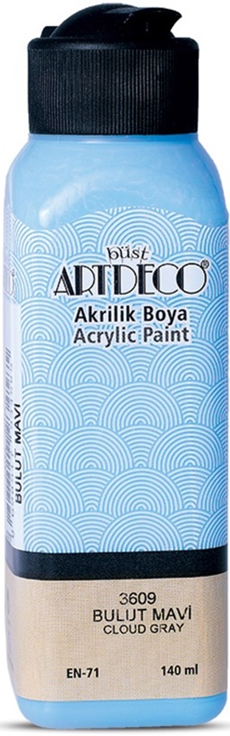 Artdeco Akrilik Boya 140 ML Bulut Mavi Y-070R-3609