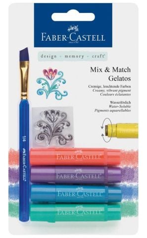 Faber-Castell Gelato Mum Boya Metal Renkler 4 Renk