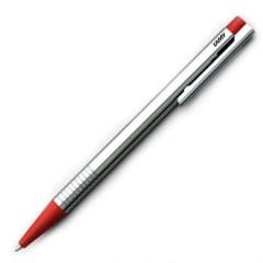 Lamy Logo Tükenmez Kalem Metalik Gri-Kırmızı 205-K