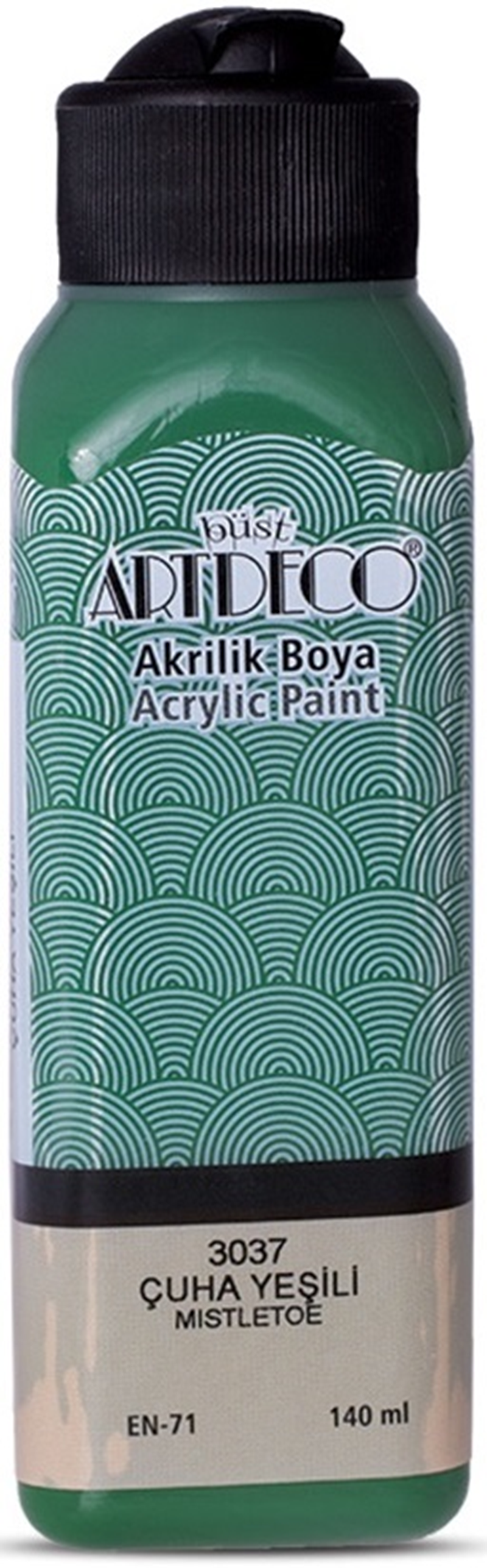 Artdeco Akrilik Boya 140 ML Çuha Yeşili Y-070R-3037