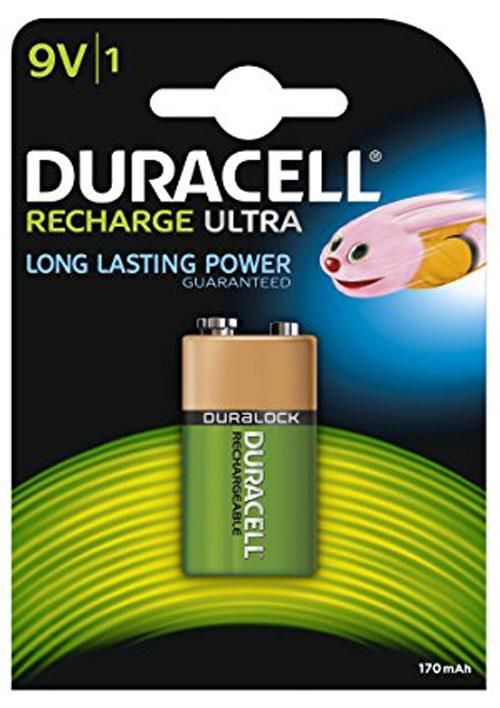 Duracell 9 Volt Pil Şarjlı