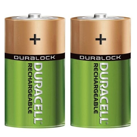 Duracell C Orta Boy 3000mah Ni-mh Şarj Edi̇lebi̇li̇r 2li̇ Pi̇l Hr14 / Dc1400