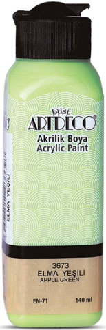 Artdeco Akrilik Boya 140 ML Elma Yeşili Y-070R-3673