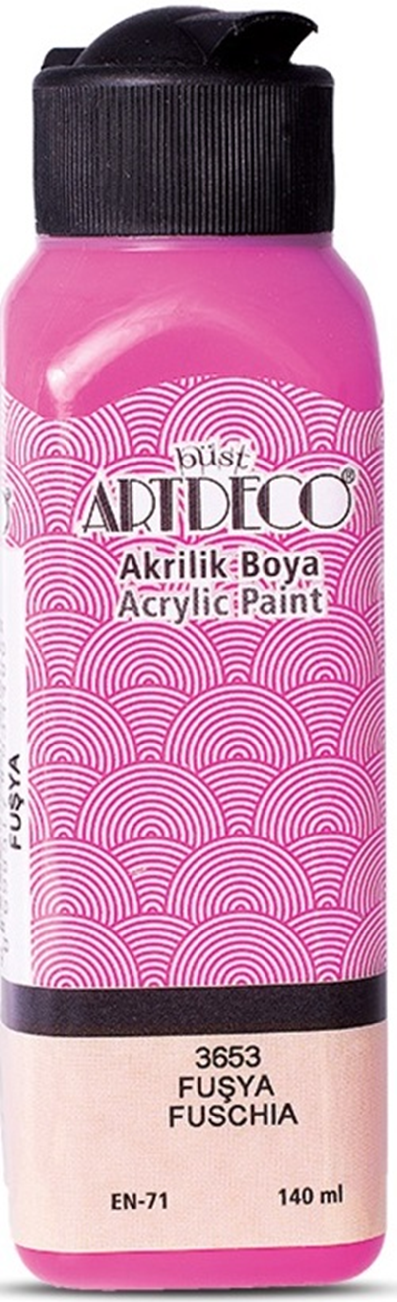 Artdeco Akrilik Boya 140 ML Fuşya Y-070R-3653