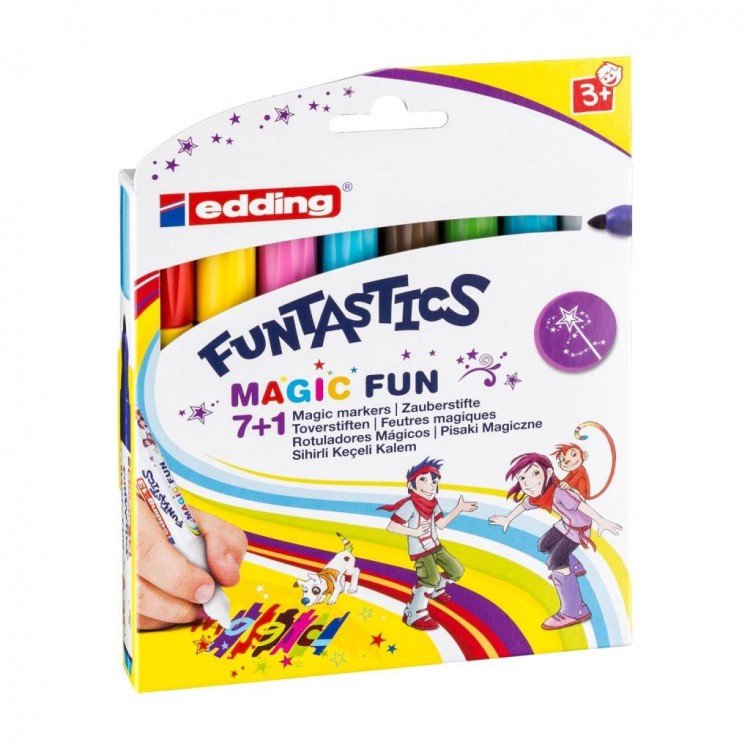 Edding Funtastics Sihirli Keçeli Kalem Seti 8 Renk