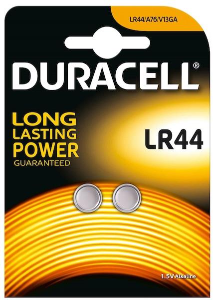 Duracell LR44 Pil 2'li