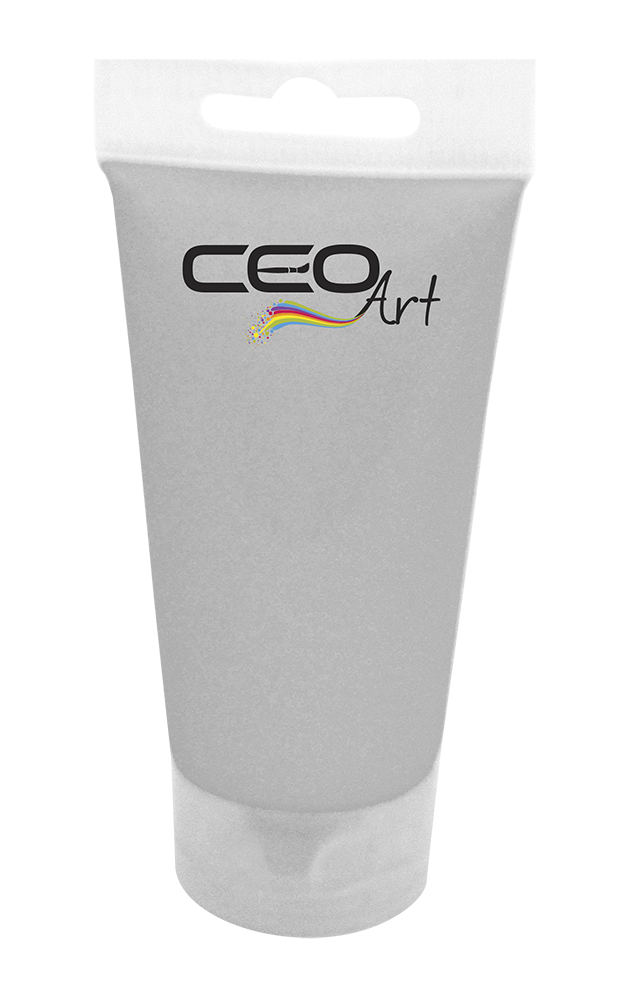 Ceoart Akrilik Boya 75ml Gümüş