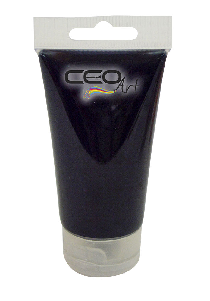 Ceoart Akrilik Boya 75ml Siyah