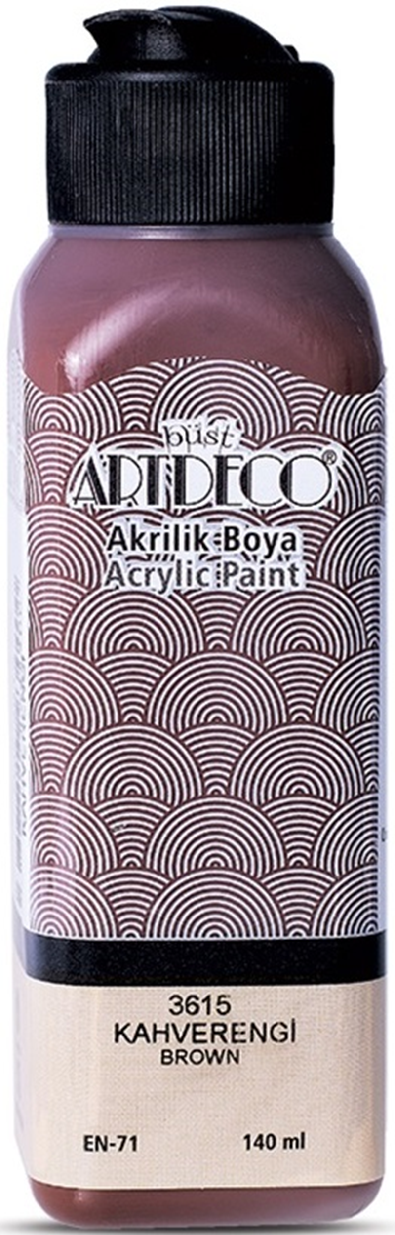 Artdeco Akrilik Boya 140 ML Kahverengi Y-070R-3615