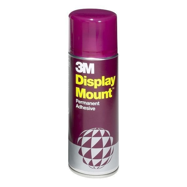 3M Display Mount Sprey Yapıştırıcı Ağır Malzemeler İçin 400ml