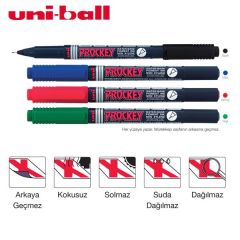 Uni PROCKEY 0.4 Su Bazlı Markör Mavi