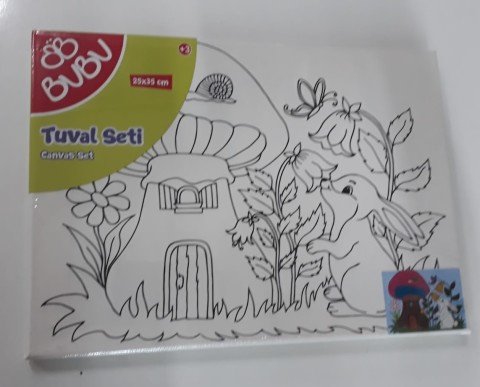 Baskılı Tuval 25x35 Tavşan