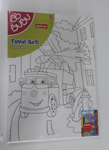 Baskılı Tuval 25x35 Araba