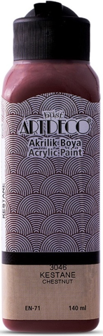 Artdeco Akrilik Boya 140 ML Kestane Y-070R-3046