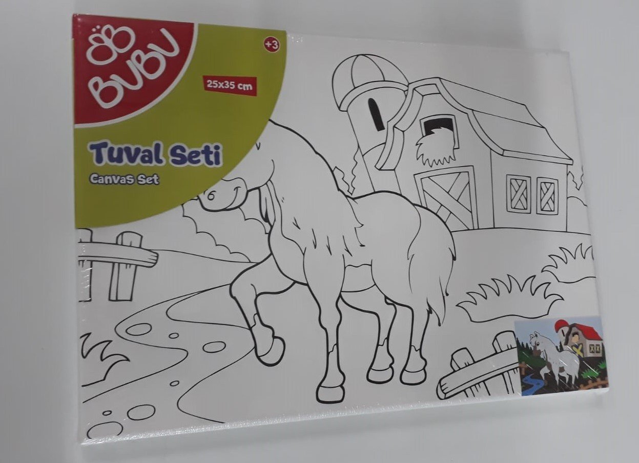 Baskılı Tuval 25x35 At