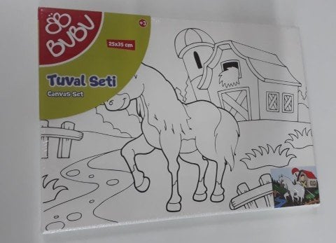 Baskılı Tuval 25x35 At