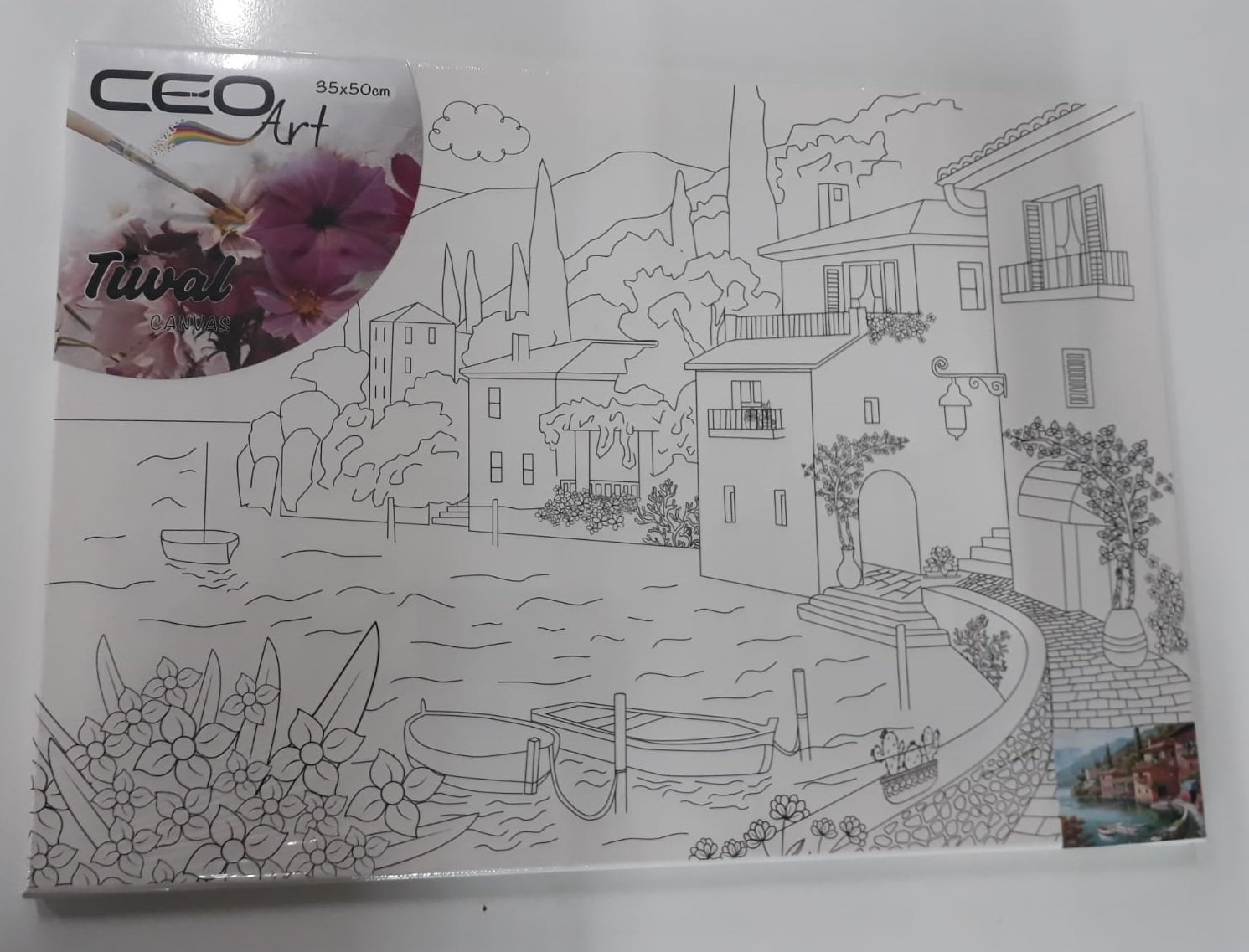 Baskılı Tuval 35x50 Sahil