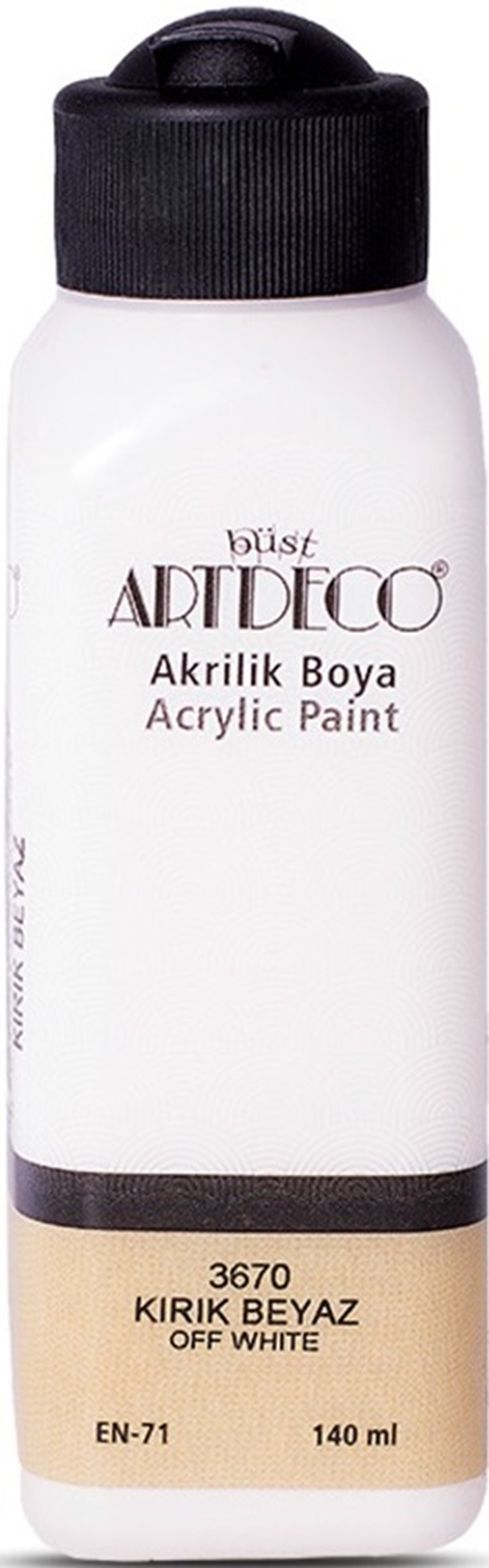 Artdeco Akrilik Boya 140 ML Kırık Beyaz Y-070R-3670