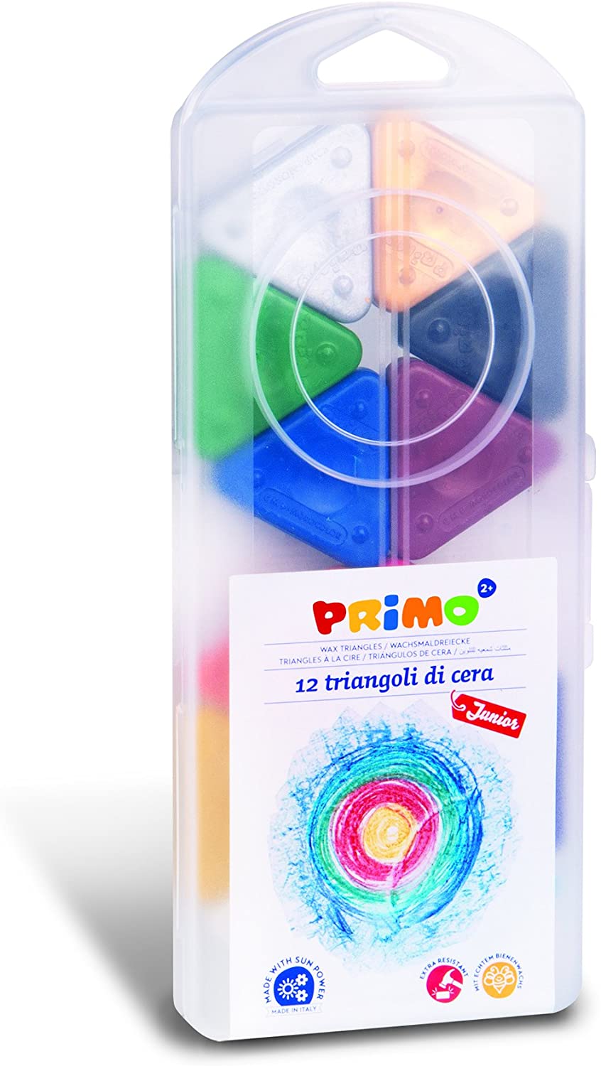 Prımo Üçgen Sihirli Mum Boya 12 Renk
