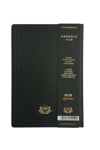 Ece Ajanda 2025 17X25 Anadolu No:7