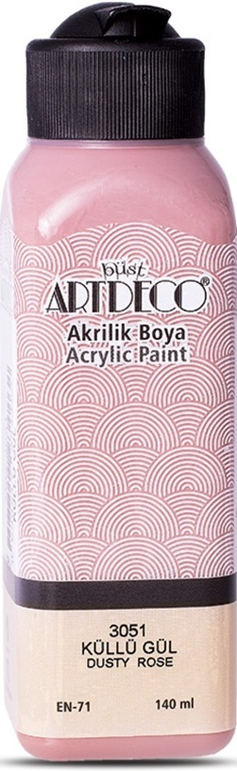 Artdeco Akrilik Boya 140 ML Küllü Gül Y-070R-3051