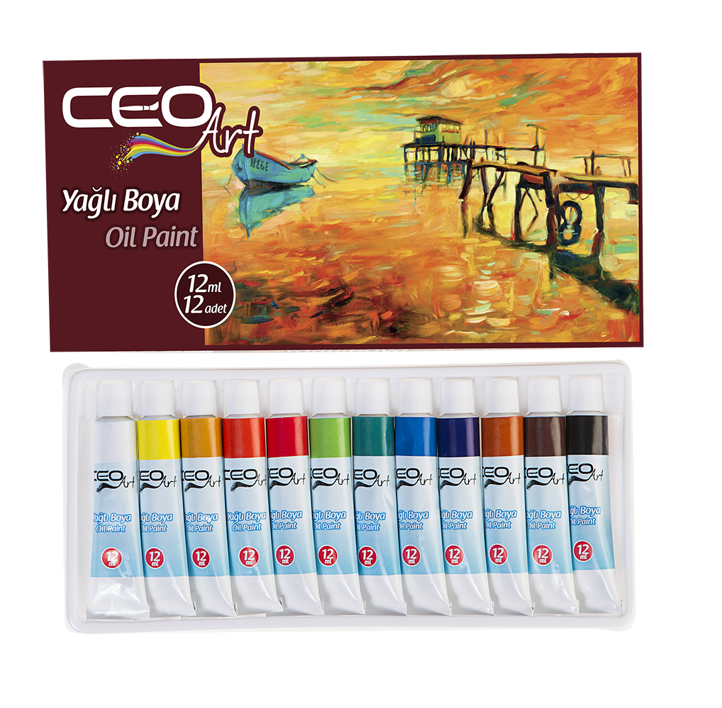 Ceoart Yağlı Boya Seti 12ml