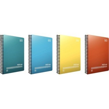 Gıpta Fresco A4 Spiralli PP Kapak Defter 80yp.Çizgili