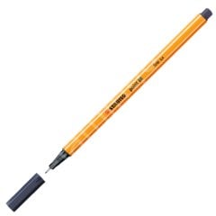 Stabilo Point 88 İnce Uçlu Keçeli  Kalem Mavi Siyah