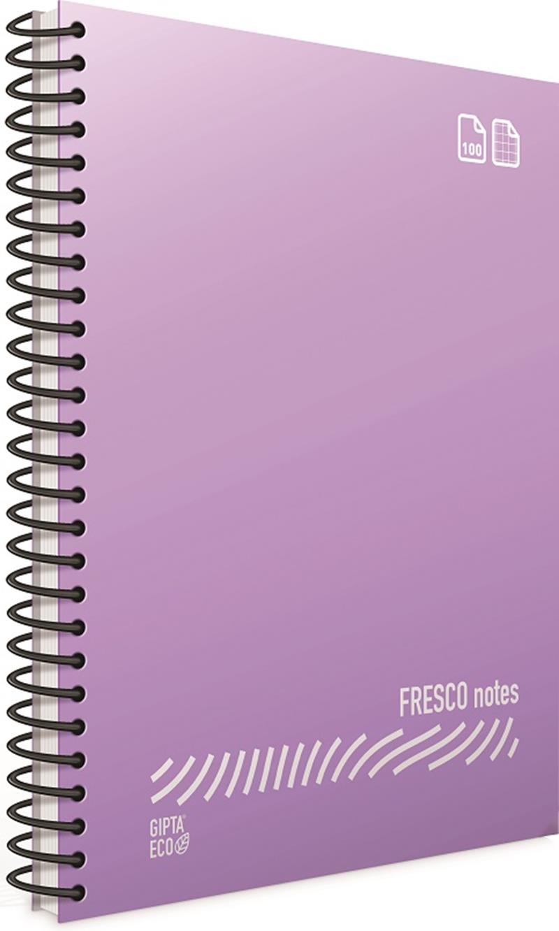 Gıpta Fresco A4 Spiralli PP Kapak Defter 96yp.Çizgili