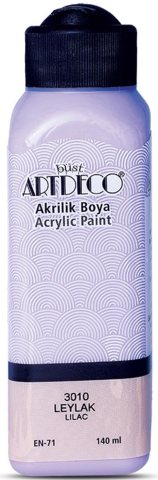 Artdeco Akrilik Boya 140 ML Leylak Y-070R-3010