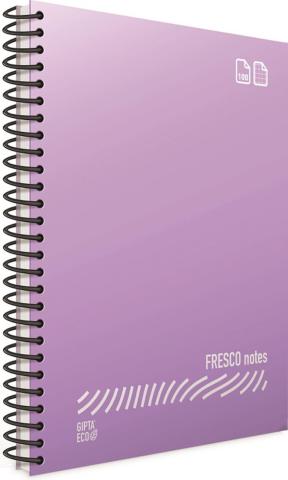 Gıpta Fresco A4 Spiralli PP Kapak Defter 120yp Kareli