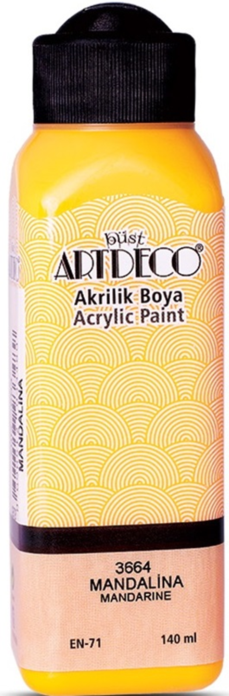Artdeco Akrilik Boya 140 ML Mandalina Y-070R-3664