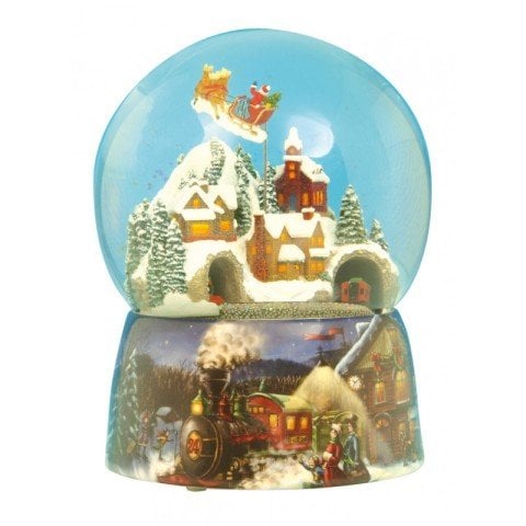 Müzikli Biblo Noel Baba ve Tren No:49001