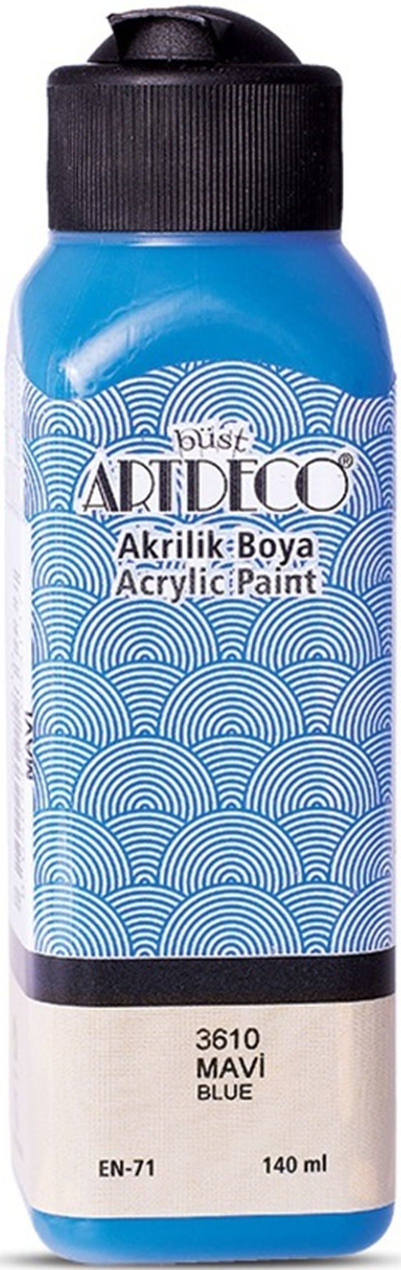 Artdeco Akrilik Boya 140 ML Mavi Y-070R-3610