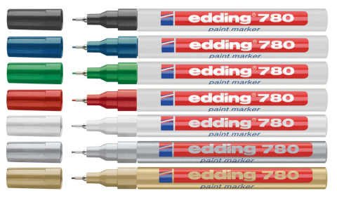 Edding 780 Hobi Sanat Kalemi Siyah