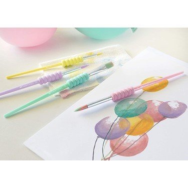 Faber Castell Soft Touch Fırça Seti Pastel 4'lü