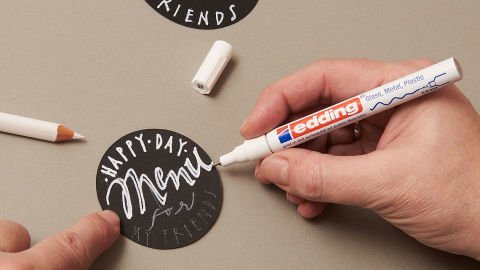 Edding 780 Hobi Sanat Kalemi Kırmızı