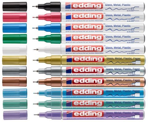 Edding 780 Hobi Sanat Kalemi Kırmızı