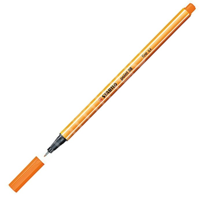 Stabilo Point 88 İnce Uçlu Keçeli  Kalem Turuncu