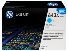 HP 643A Camgöbeği Orijinal LaserJet Toner Kartuşu (Q5951A)