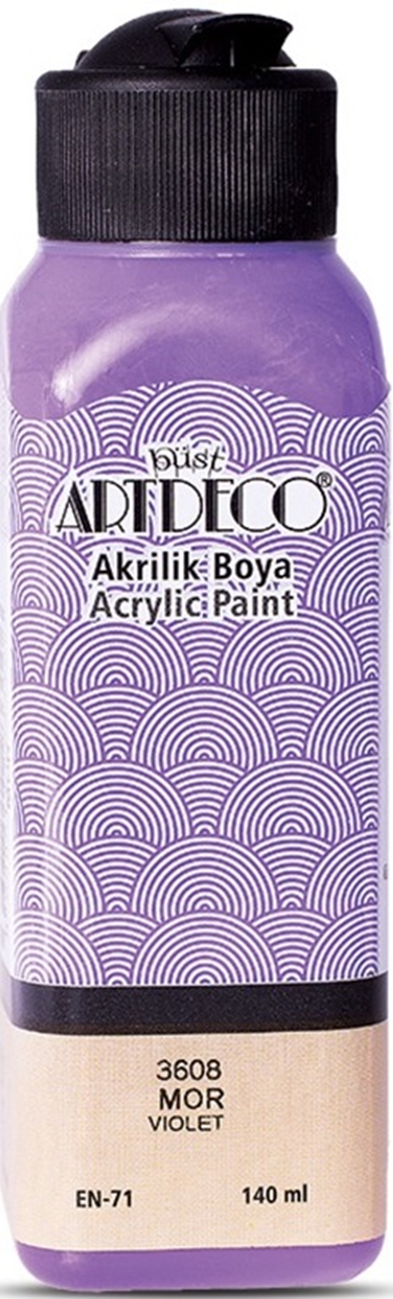 Artdeco Akrilik Boya 140 ML Mor Y-070R-3608