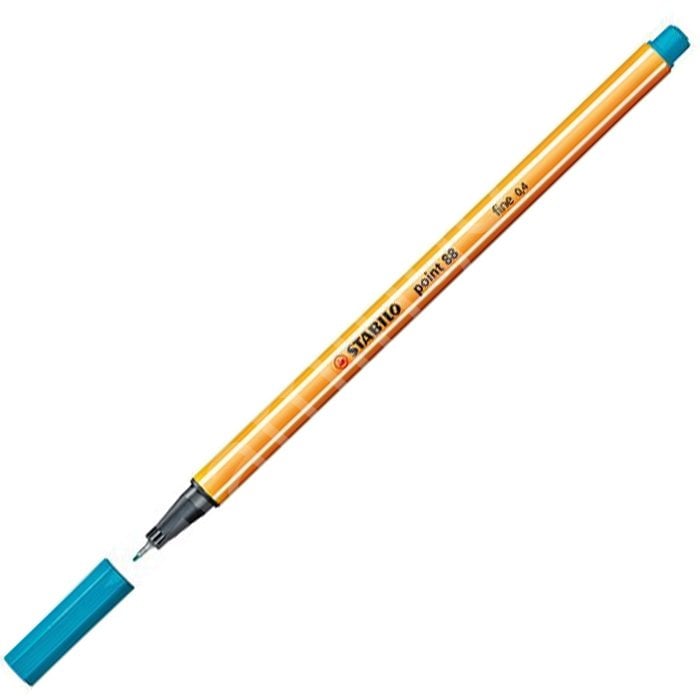 Stabilo Point 88 İnce Uçlu Keçeli  Kalem Turkuaz Mavi