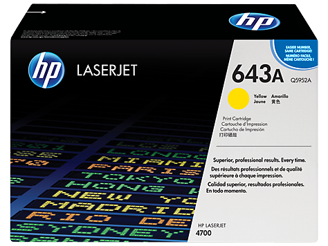 HP 643A Sarı Orijinal LaserJet Toner Kartuşu (Q5952A)