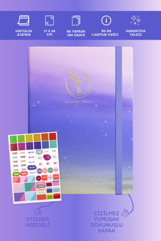 Victoria's Journals 2023 Haftalık Ajanda 17x24