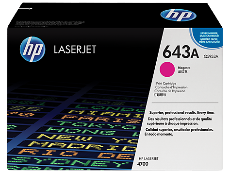 HP 643A Macenta Orijinal LaserJet Toner Kartuşu (Q5953A)